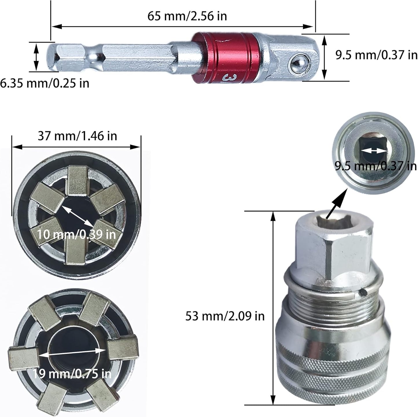 Adaptador de Chave Universal - AllTool™